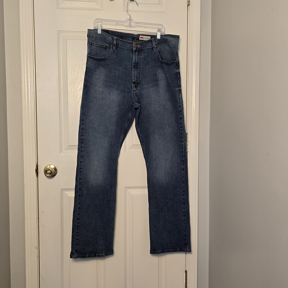 Wrangler Men's‎ Straight Fit Blue Jeans